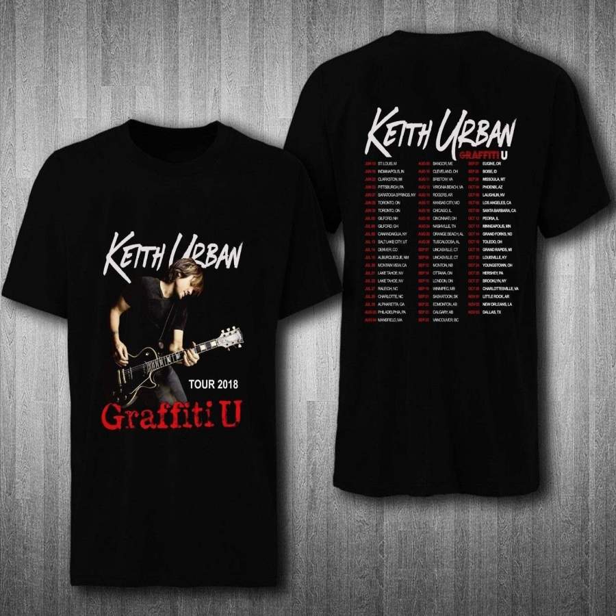 Keith Urban Graffiti U Tour 2018 T-Shirt