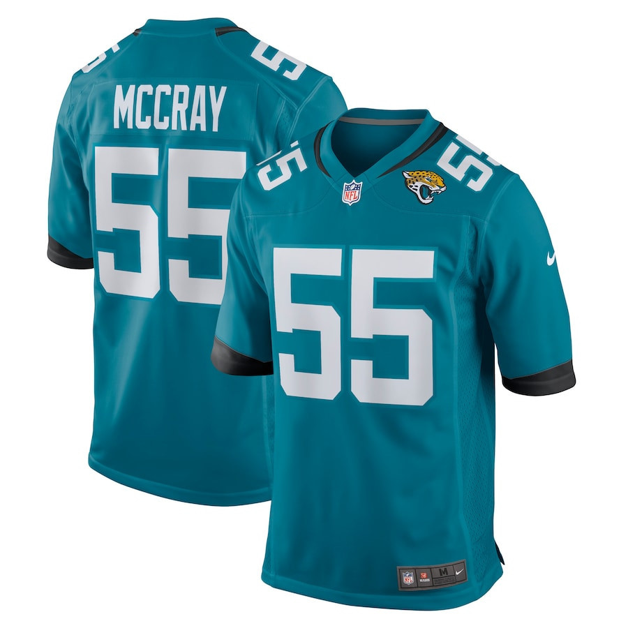 Lerentee Mccray Jacksonville Jaguars Game Jersey – Teal