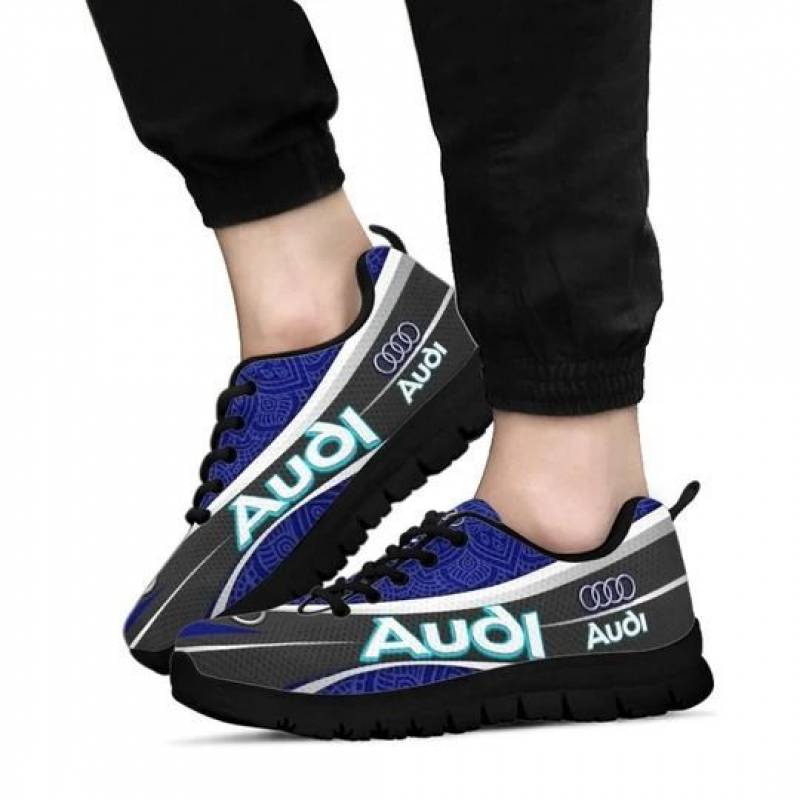 3D Printed Audi TDV Sneakers For Men & Women Ver 1 (Blue)