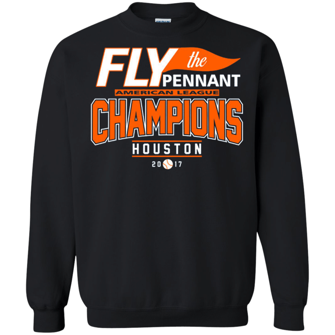 Houston Astros Alcs Champions G180 Gildan Crewneck Pullover Sweatshirt