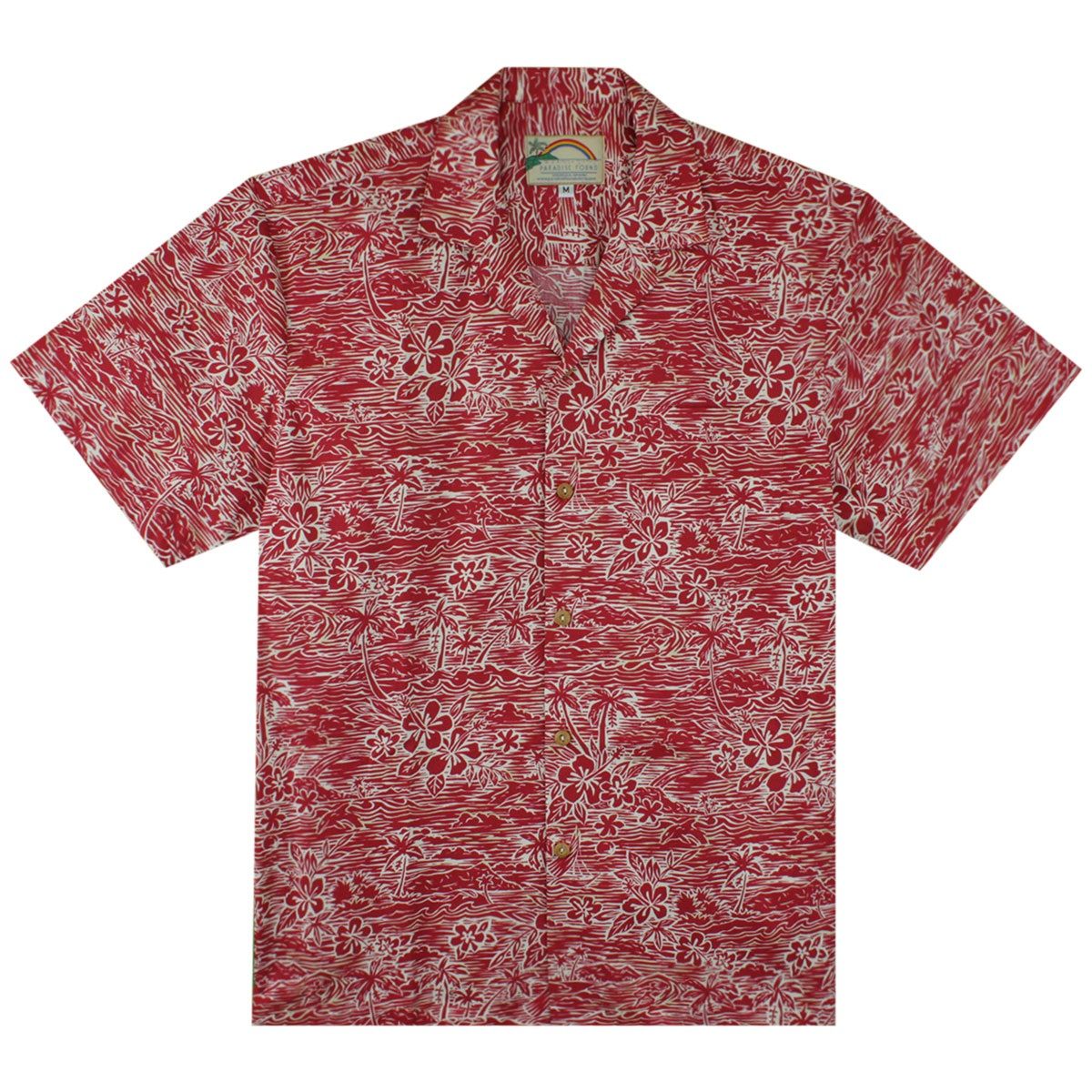 Surf Turf Red Awesome Design Hawaii Shirt Ha88888