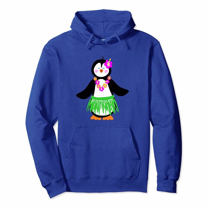 Luau Penguin Costume Gift Hawaiian Hula Penguin Pullover Hoodie, T Shirt, Sweatshirt