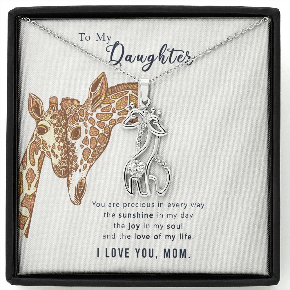 You Are The Love Of My Life Giraffes Necklace