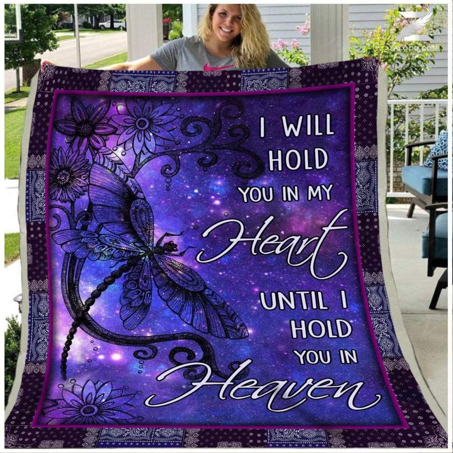 Blanket Gift I Will Hold You In My Heart Until I Hold You In Heaven