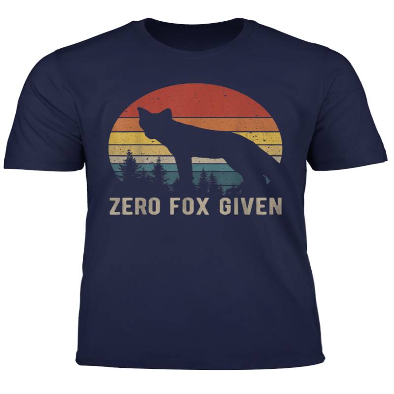 Vintage Zero Fox Given Funny Animal Graphic T Shirt