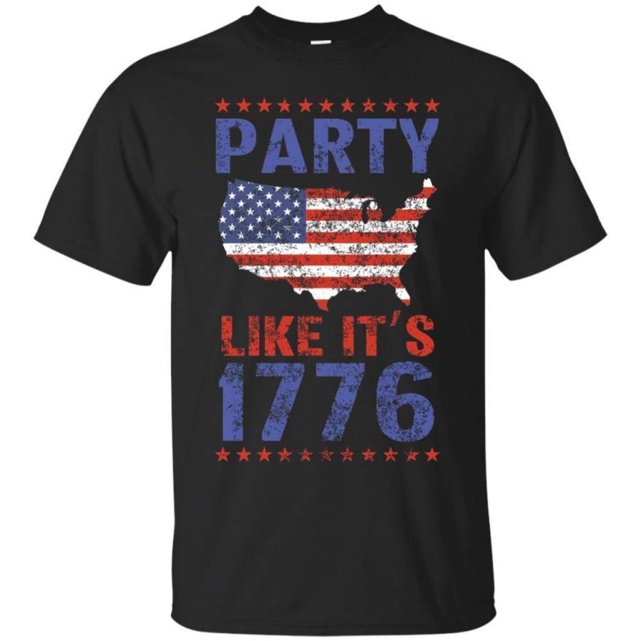 AGR 4th of July Independence Day T-shirt, Party like It’s 1776