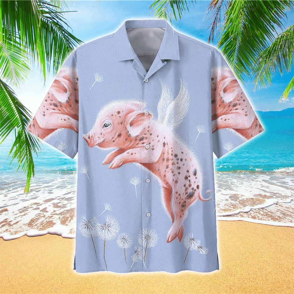 Pig Hawaii Shirt Aloha Ha100728