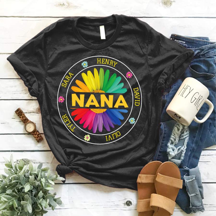 Shopcoolpod Personalized Nana shirt V1 , Gift for Nana, Nana Shirts