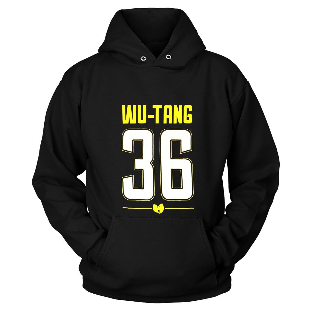 Wu Tang Clan Shirsey 36 Mesh Number Unisex Hoodie