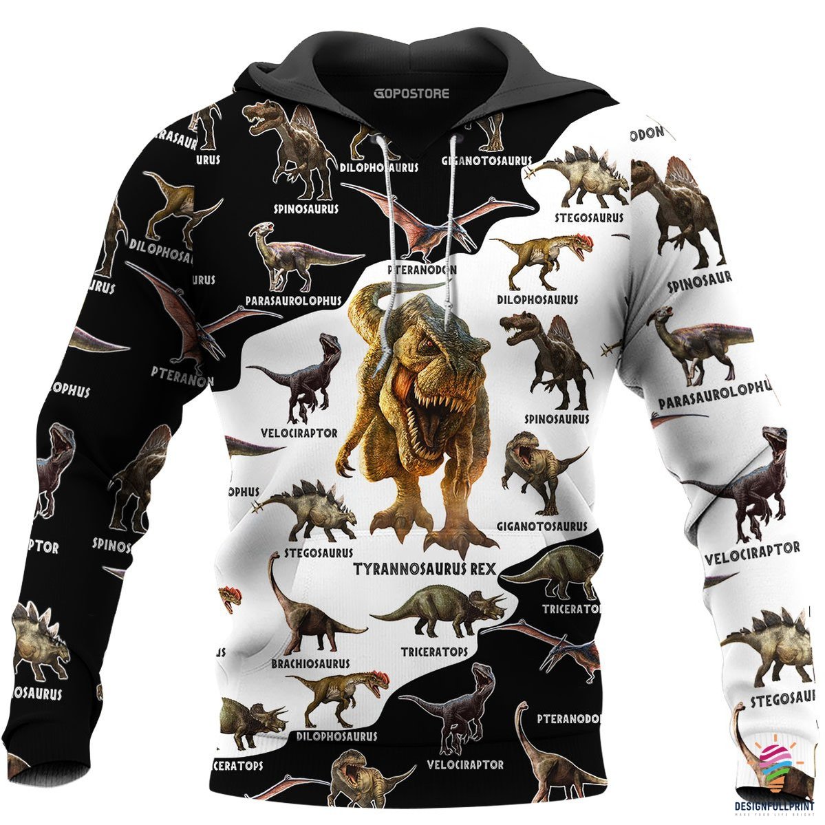Dinosaur Gift On Sale Dinosaurs Art Unisex Size Hoodie Or T Shirt