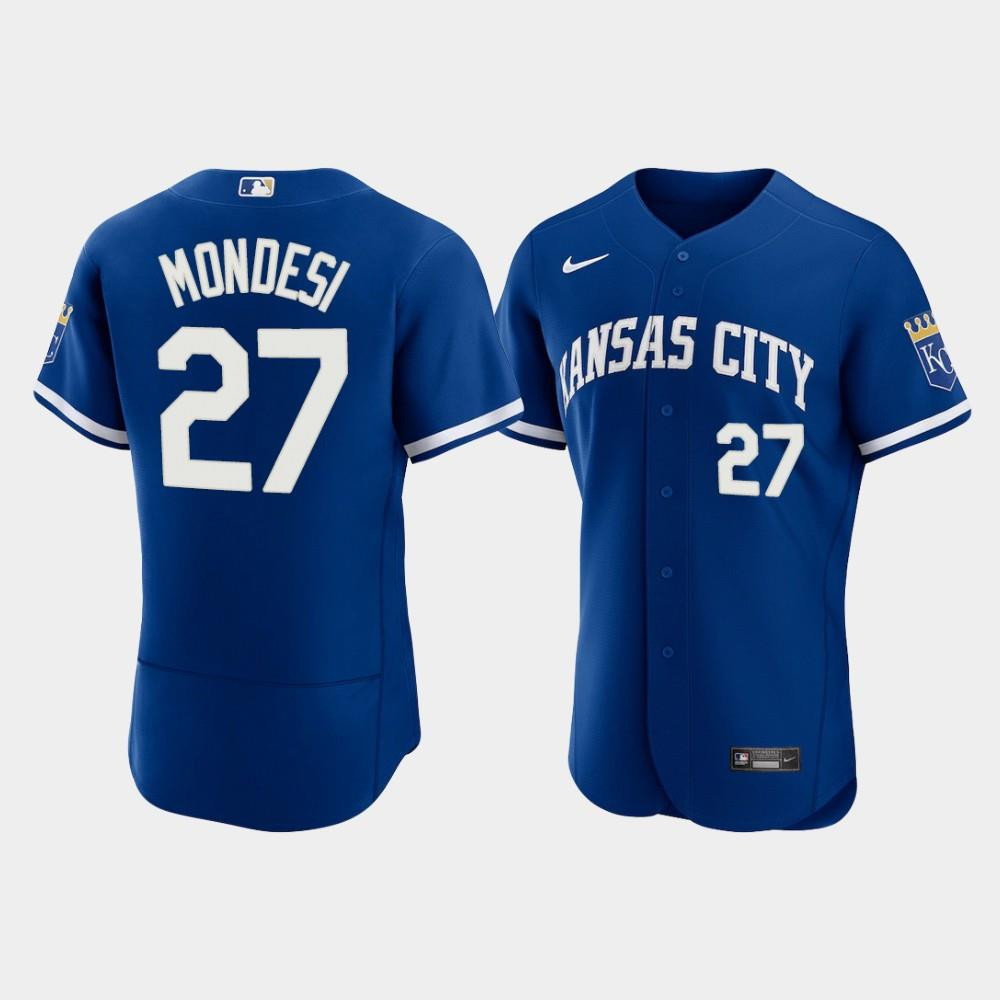 Adalberto Mondesi 27 Kansas City Royals Men’s 2022-23 Alternate Jersey – Royal Jersey