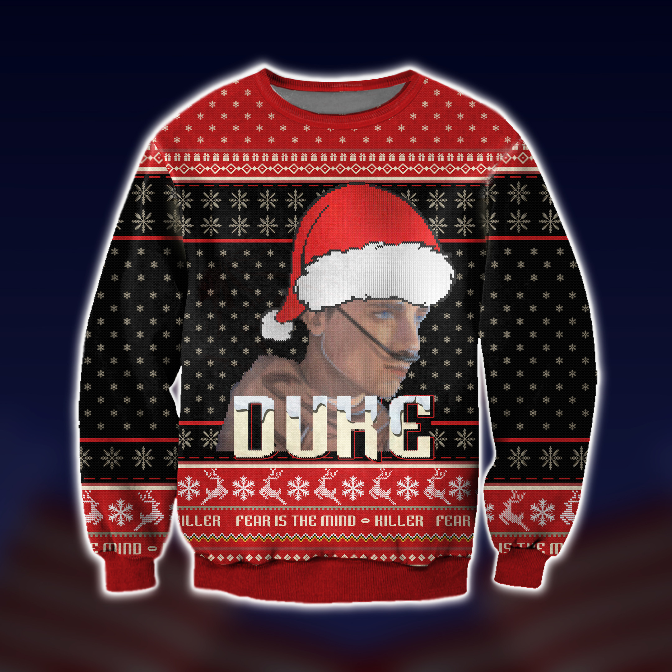 Dune Paul Atreides Christmas Ugly Christmas Sweater