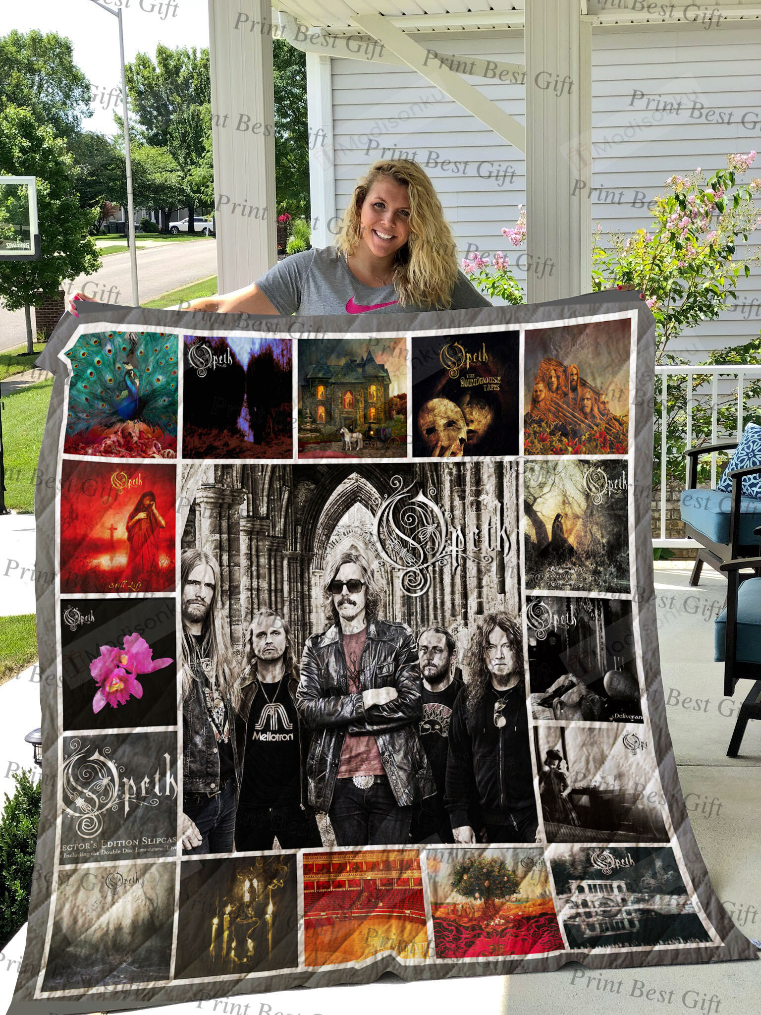 Opeth Albums Cover Poster Quilt Blanket Ver 2
