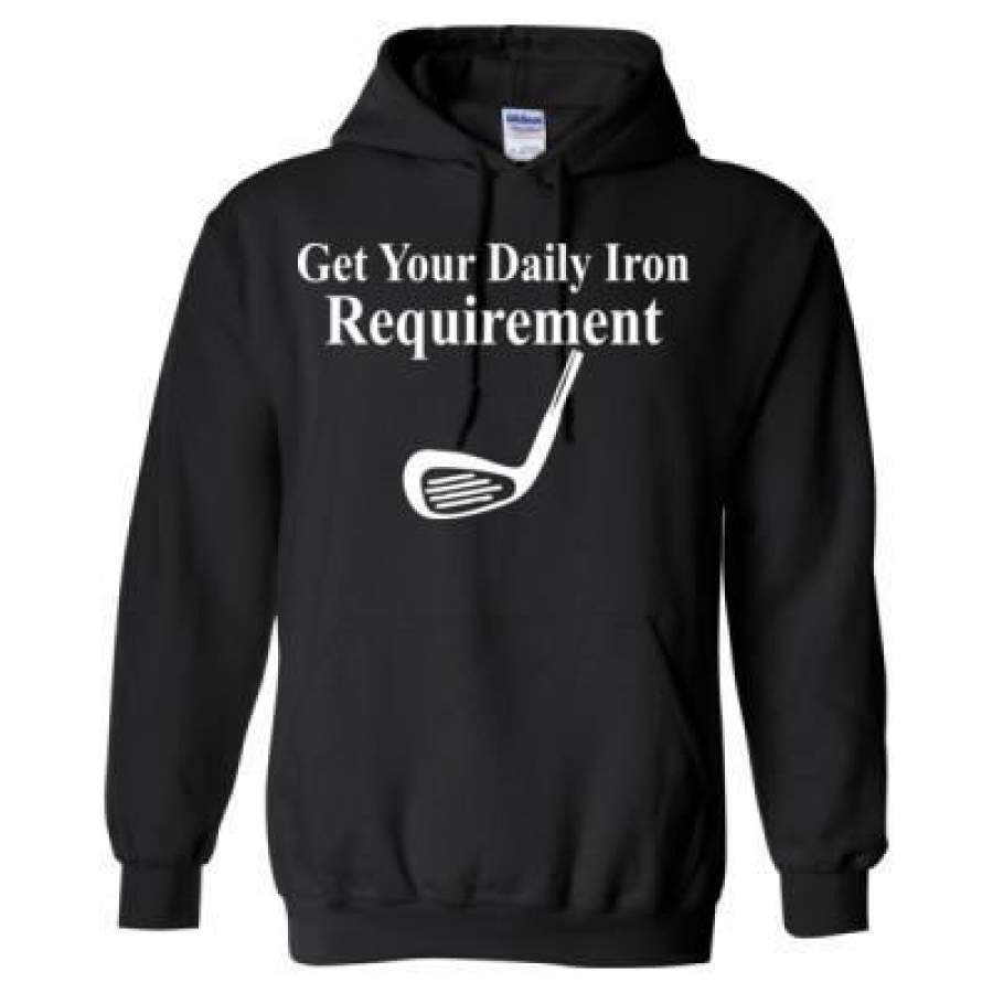 AGR Get Your Daily Iron Requirement – Heavy Blend™ Hooded Sweatshirt