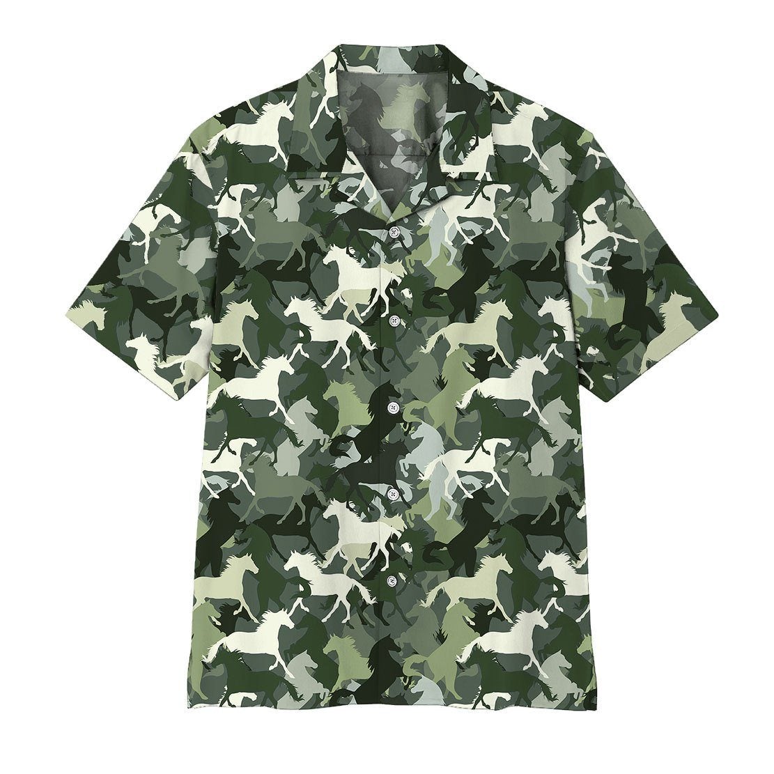 Horse Camo Hawaii Shirt For Men Women Adult Ha106655