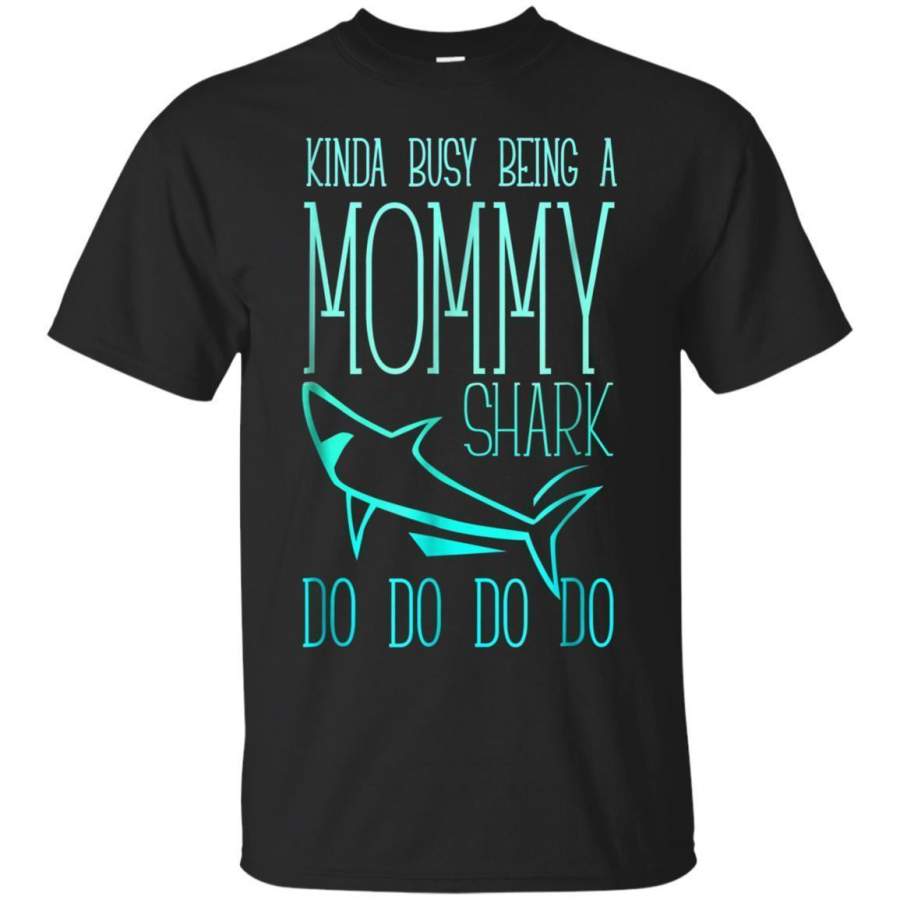 AGR Mommy Shark Do Do Do Do Funny Graphics Tee Shirt Jaq T-shirt