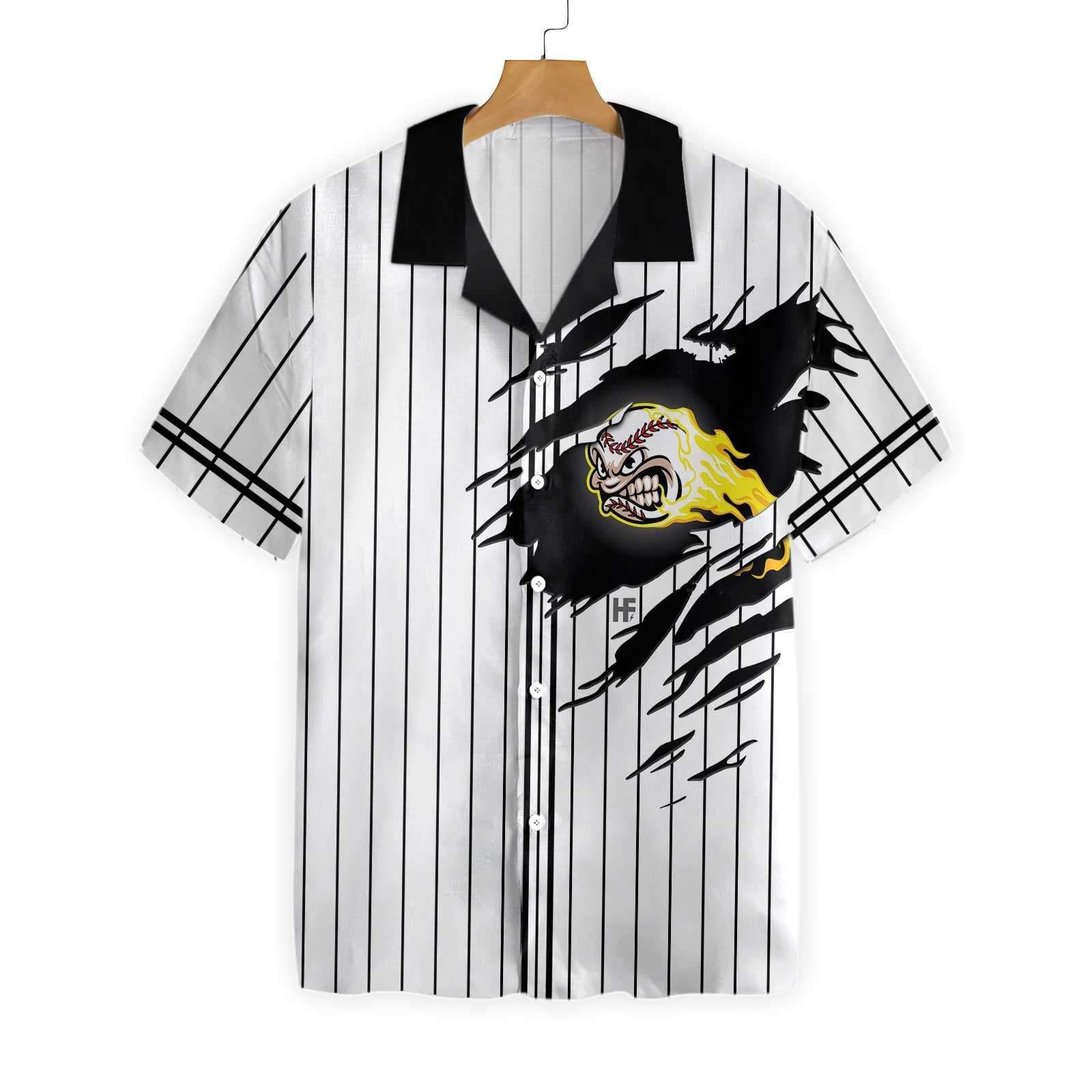 Baseball Fireball Ez14 2101 Hawaiian Shirt