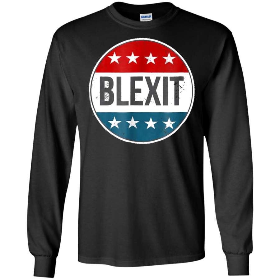 AGR Blexit Distressed Vintage Shirt LS shirt