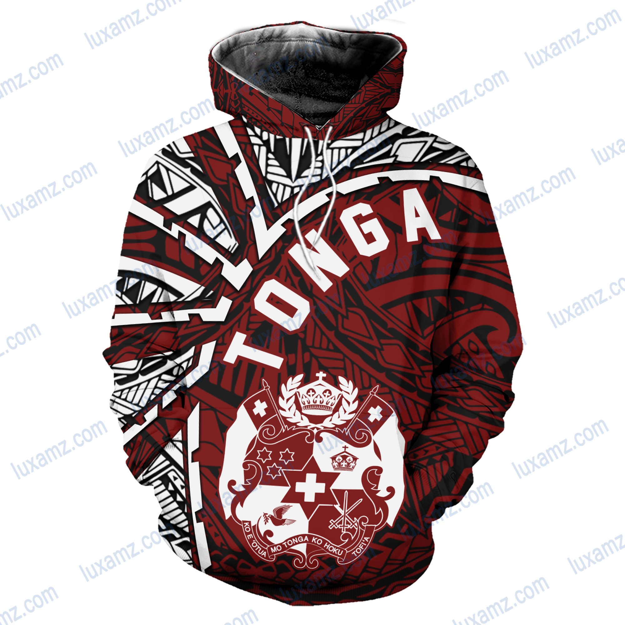 Tonga Polynesia Tornado Style All Over Print