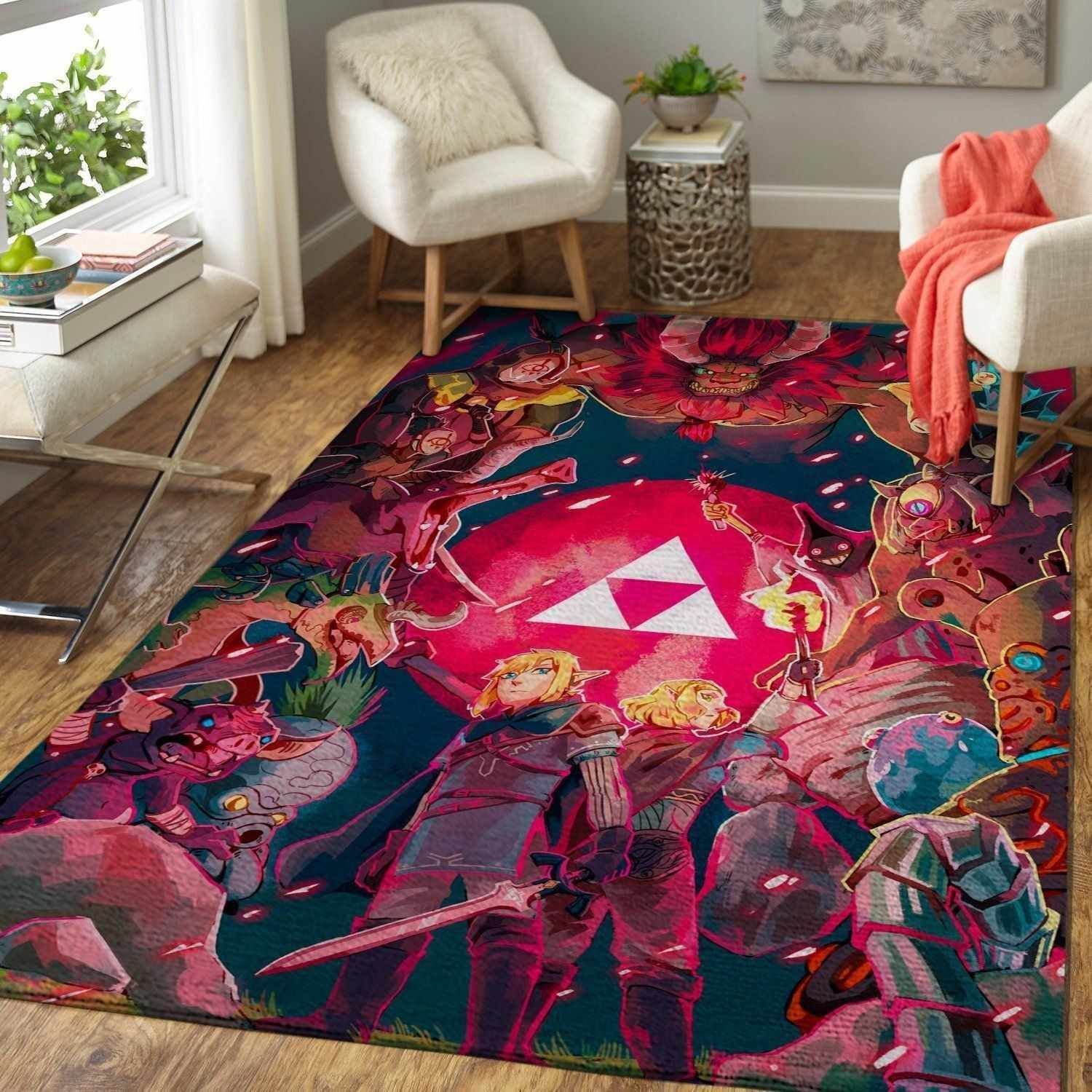 The Legend Of Zelda Area  Sku 3677 Rug