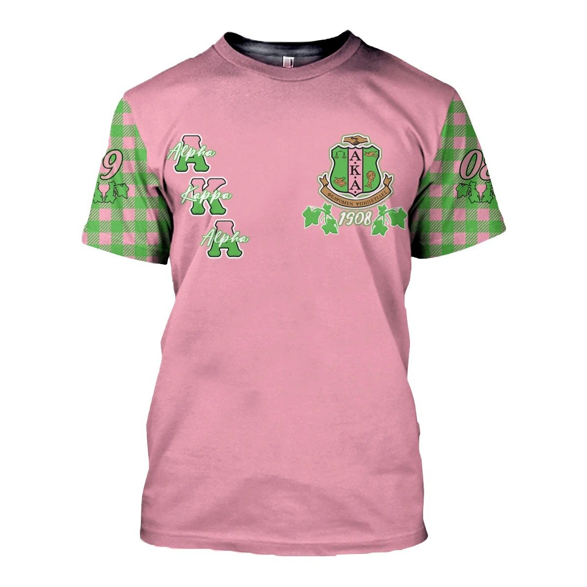 Greeklife T-Shirt – Ivy League Alpha Kappa Alpha Pretty Girl Greeklife T-Shirt