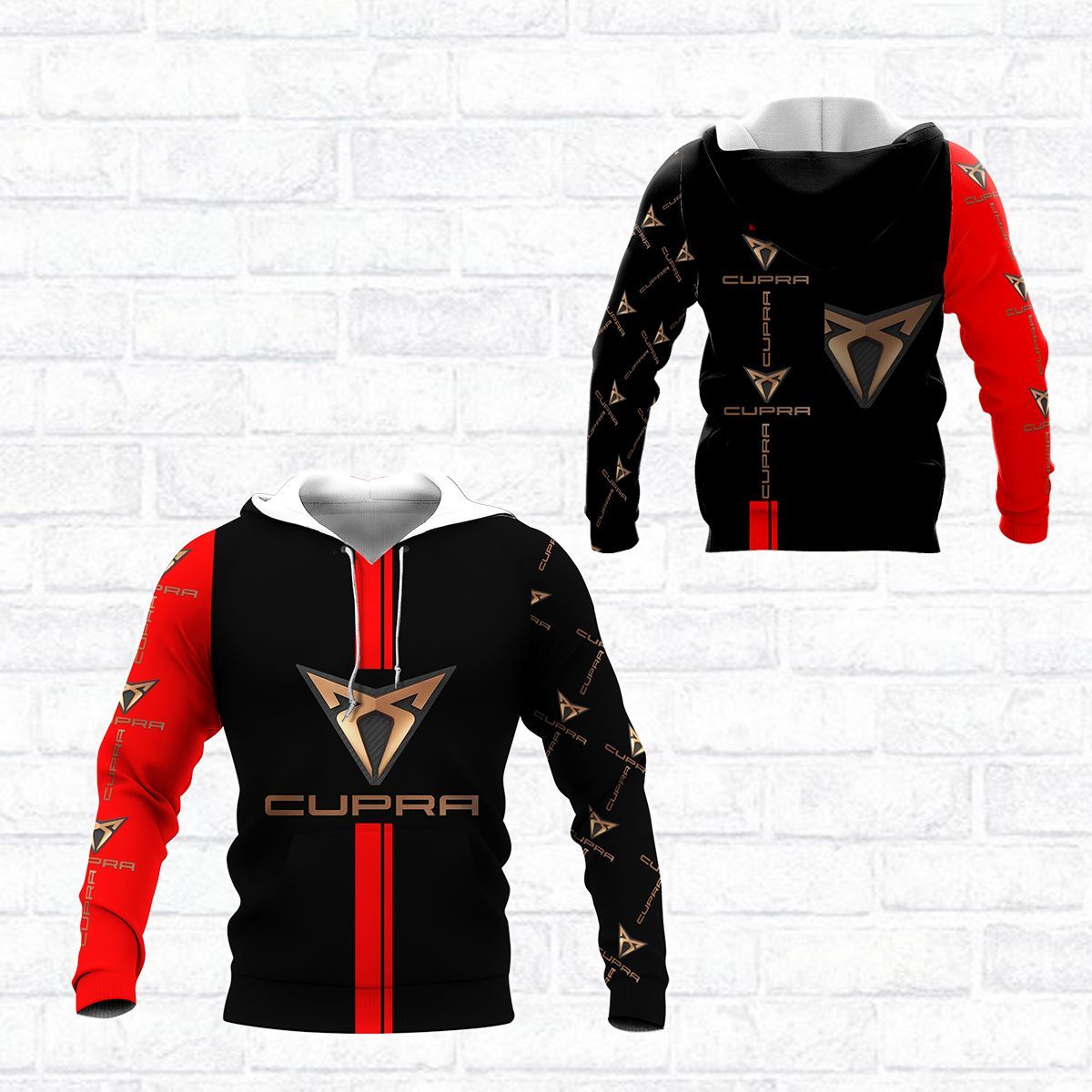 3D All Over Printed Cupra LPH-VA Shirts Ver 3 (Red)