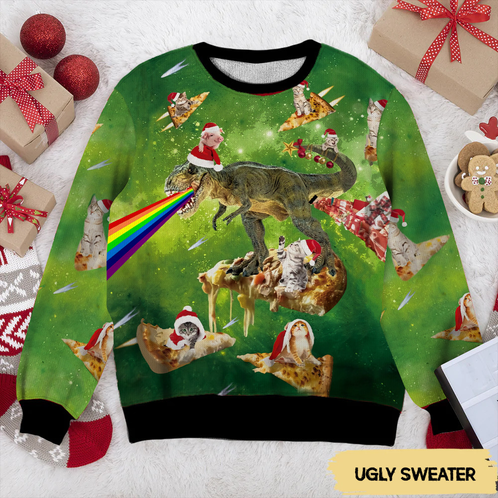 T-Rex Ugly Sweater