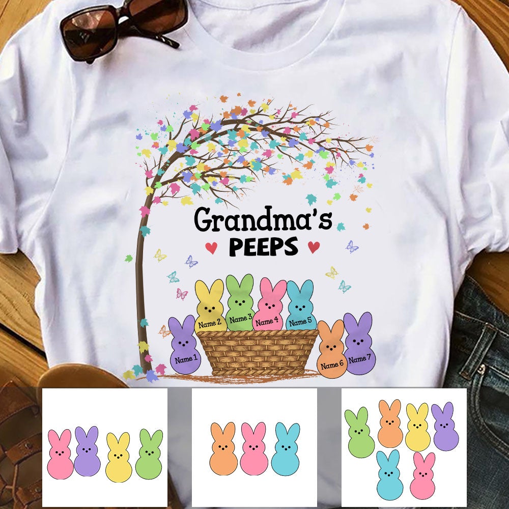 Personalized Grandma Bunny Easter T Shirt MR15 73O58