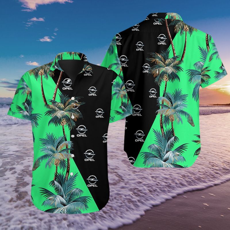 3D All Over Printed Opel Ttt-Nh Hawaiian Shirts Ver 1 (Green)