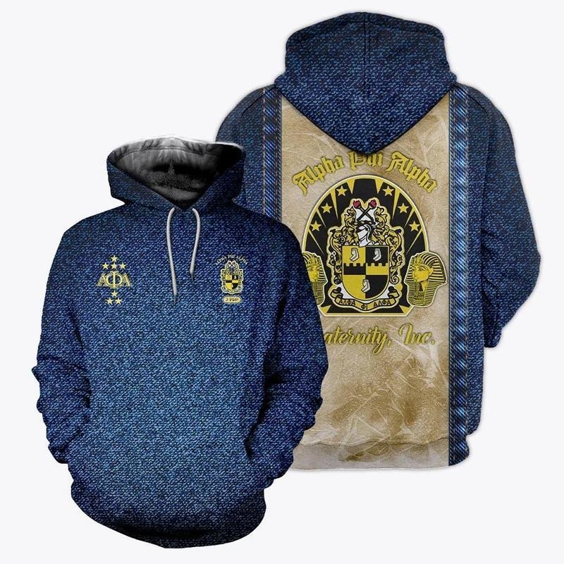 Fraternity Hoodie – Jeans Alpha Phi Alpha Pullover