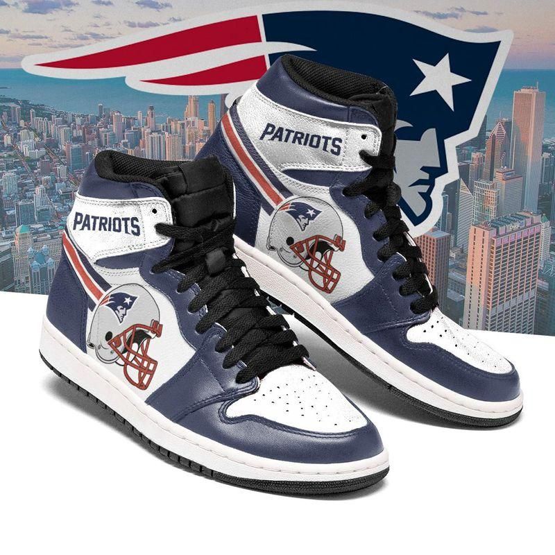 New England Patriots 2 Unisex Air Jordan Custom Sneaker