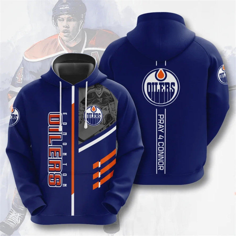 Edmonton Oilers Hoodies Pray 4 Connor