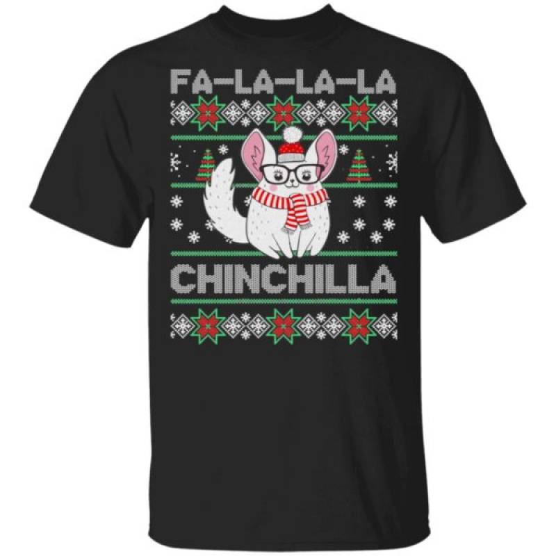 Chinchilla ugly christmas sweater Shirt Hoodie