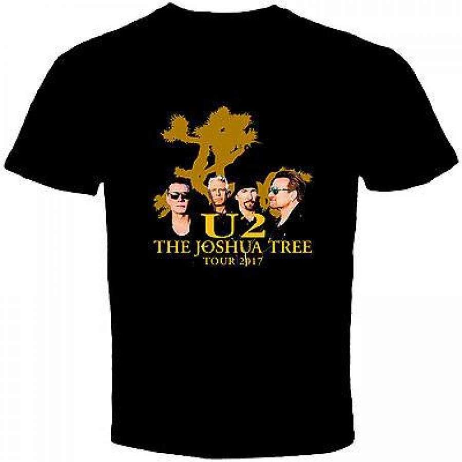 U2 – The Joshua Tree Tour Concert 2017 Mens Black T Shirt Size S To 3Xl New