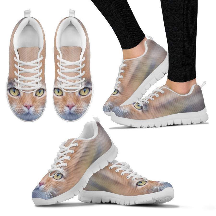 Women’s Sneakers cat face