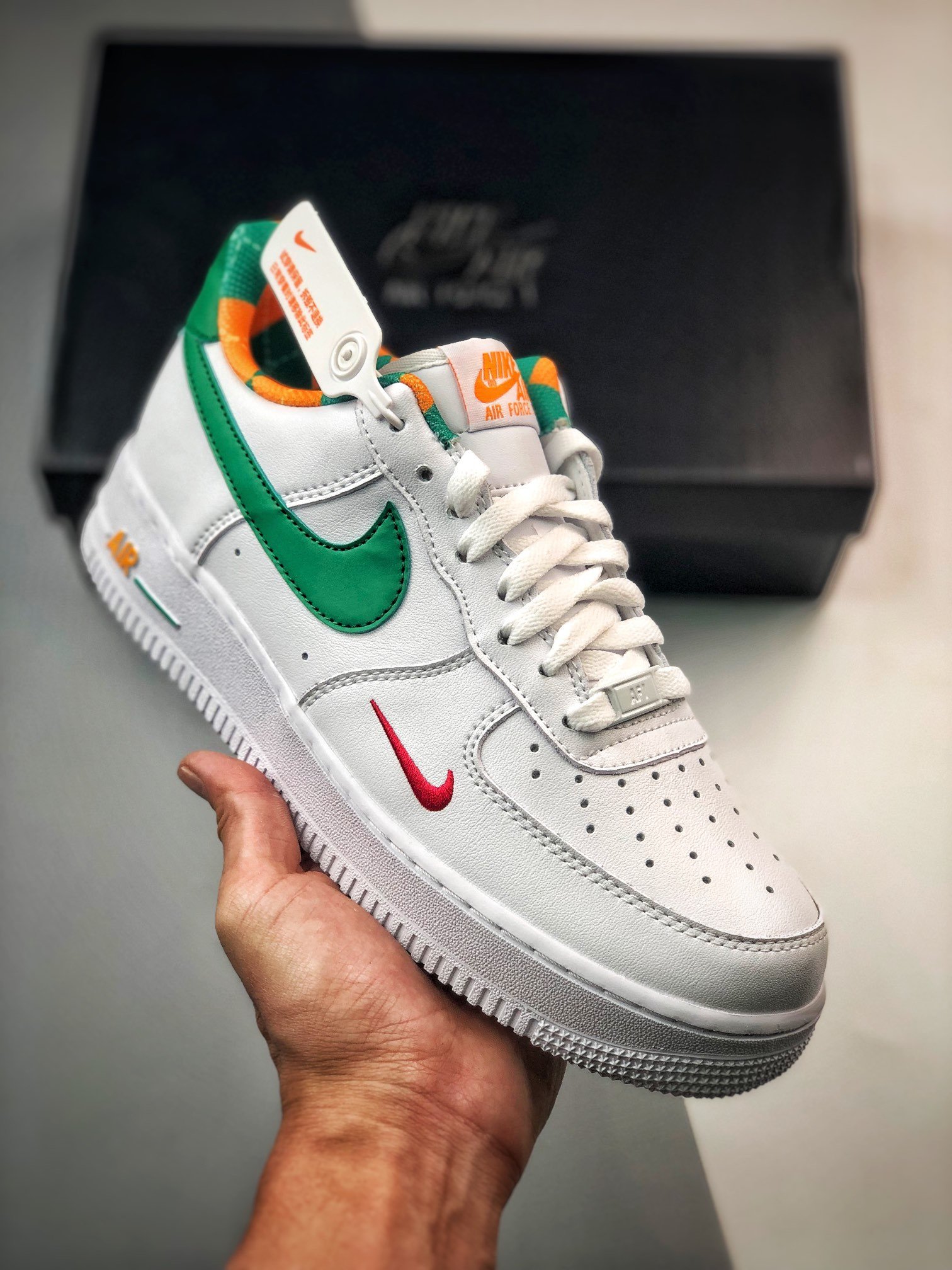 Nike Air Force 1 Low White Green 5340212