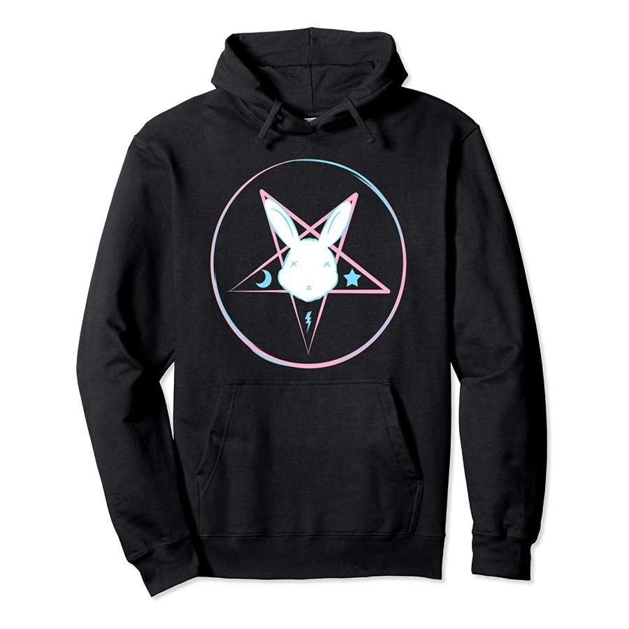 Satanic Bunny Hoodie Unisex 3D All Over Print