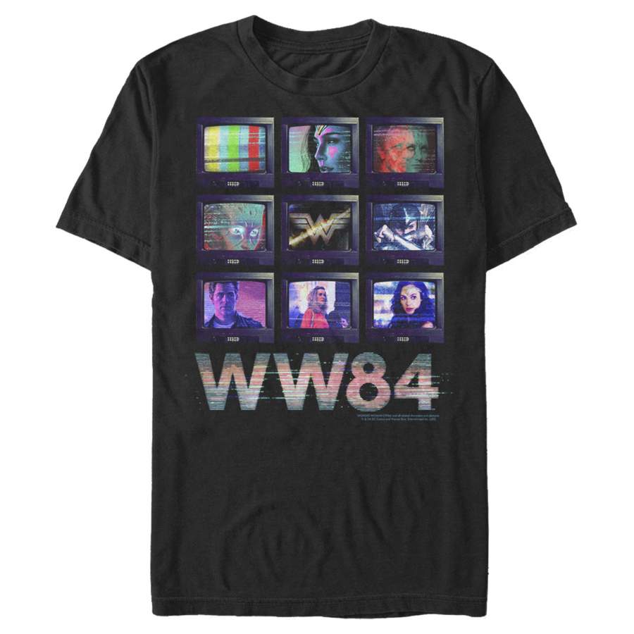 Wonder Woman 1984 Men’s TV Stack  T-Shirt