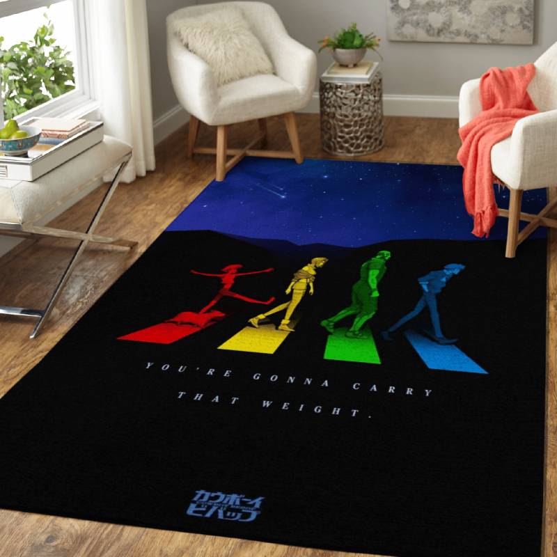 Anime Cowboy Bebop Spike Area Rug – Carpet