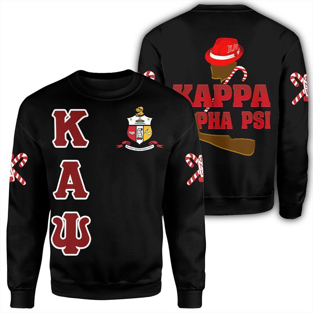 Greek Life Sweatshirt – Kappa Alpha Psi Letters Sweatshirt J0