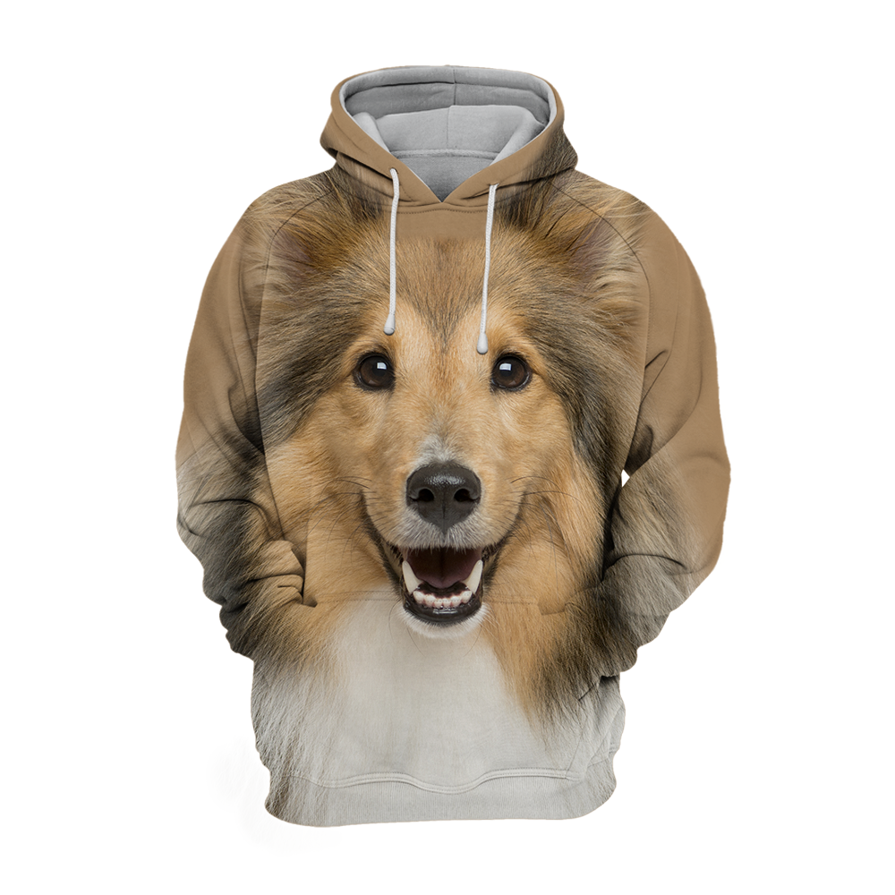 Unisex 3D Graphic Hoodies Animals Dogs Shetland Sheepdog Sheltie