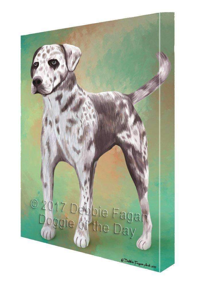 Catahoula Leopard Dog Canvas Wall Art