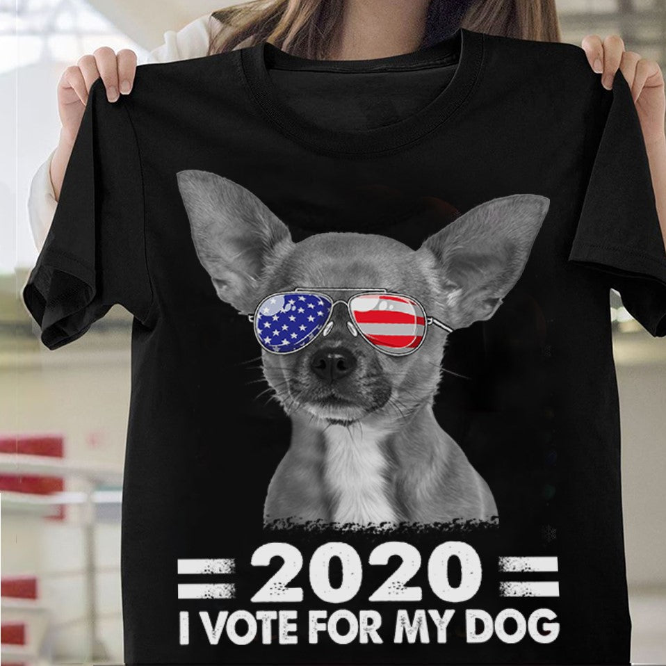 Chihuahua Dog Lovers I Vote For My Dog Gift Standard/Premium T-Shirt