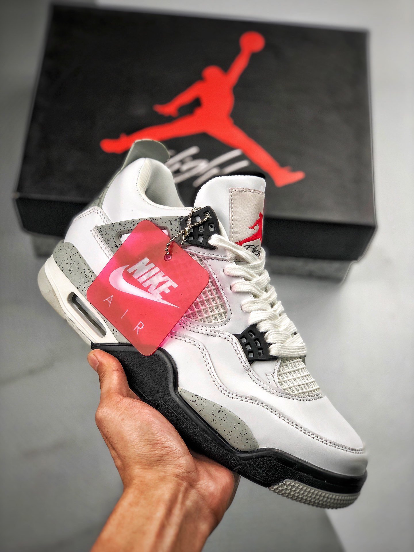 JD 4 Retro OG White Cement 840606-192 5341233