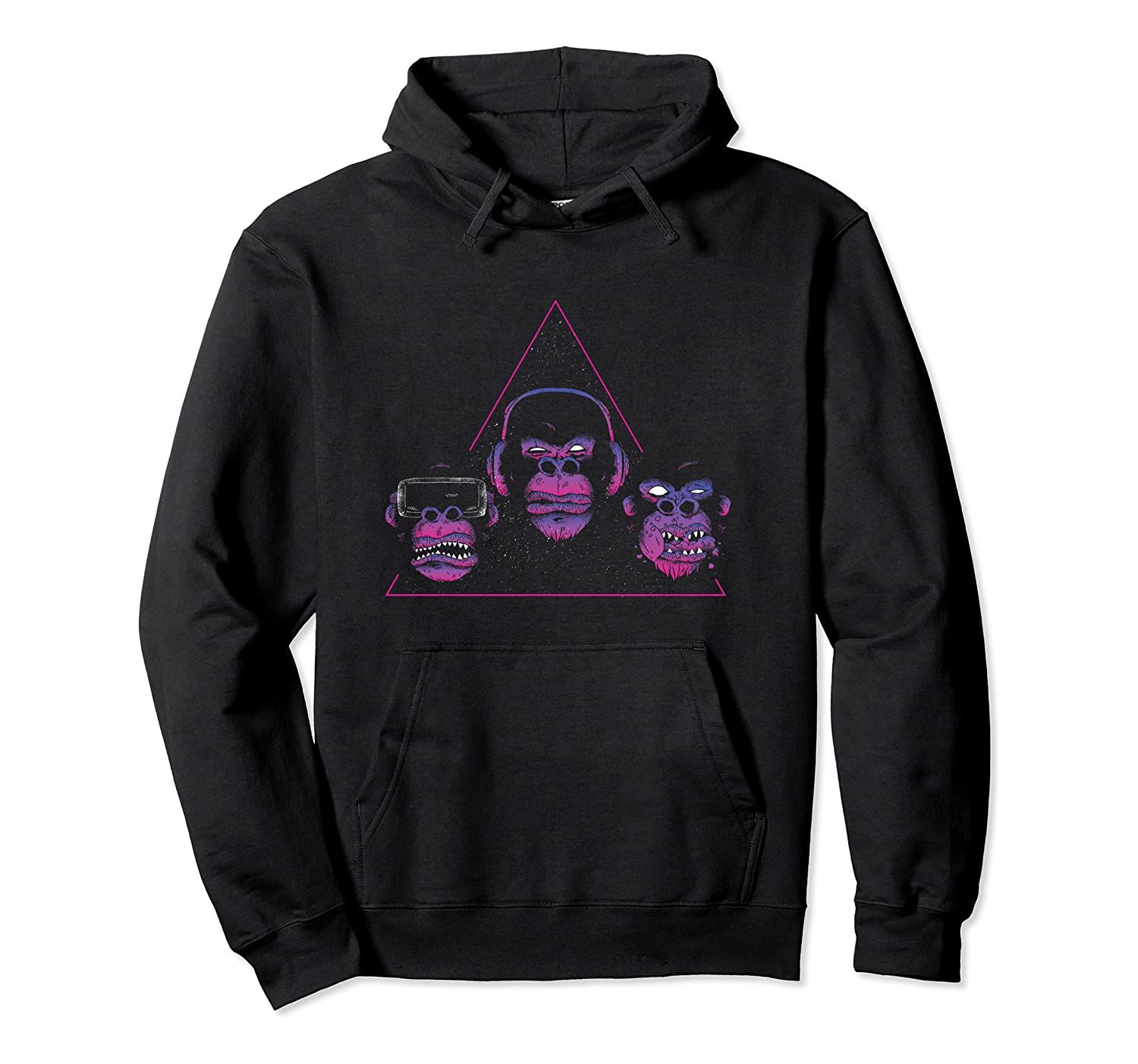 80’s Retro Vintage Eights Monkies Apes Pullover Hoodie T-Shirt, Sweatshirt, Tank Top