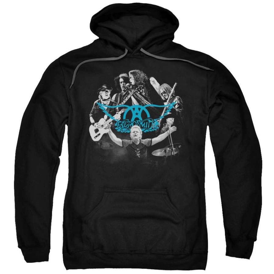 Aerosmith – Rock N Round Adult Pull Over Hoodie