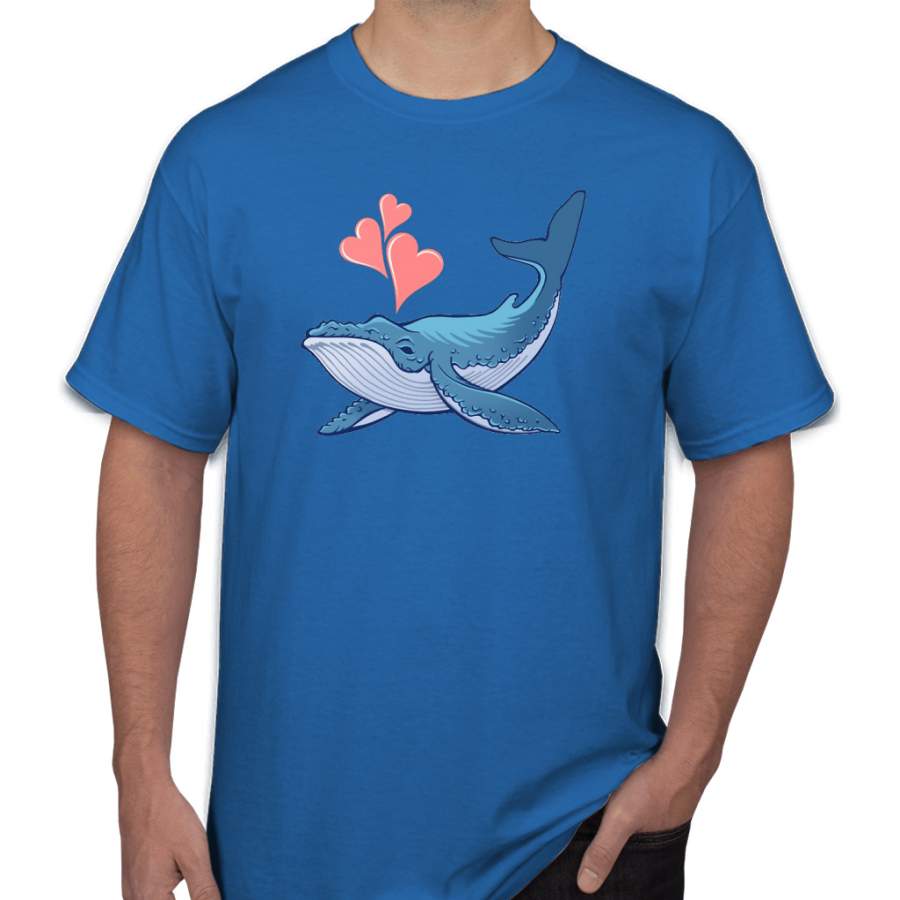 Whale Love! Men T-Shirt