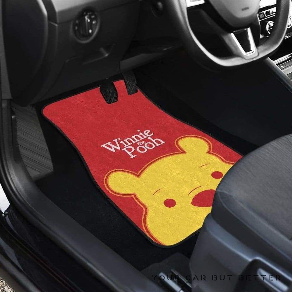 Winnie The Pooh Car Floor Mats 13 110619 Personalized Car Seat Floor Mat Custom Print