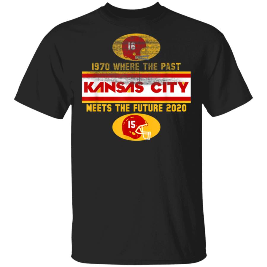 Kansas City Helmet Vintage Football 2020 Retro TShirt Kansas City Football T-Shirt