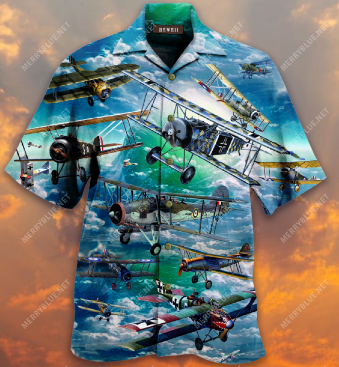 Old Pilots Never They Just Fly Higher Unisex Hawaii Shirt Ha78001